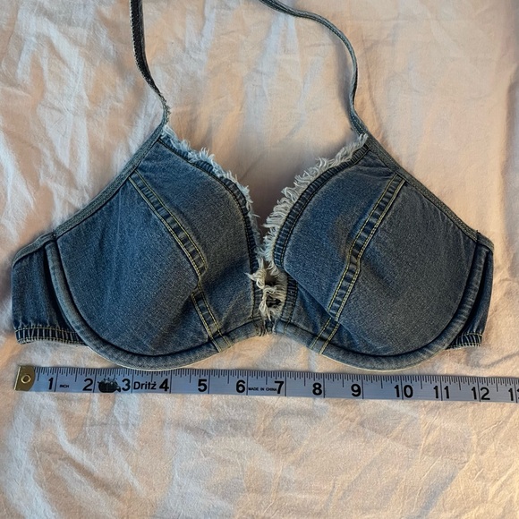 y2k jean bikini top - Picture 7 of 7